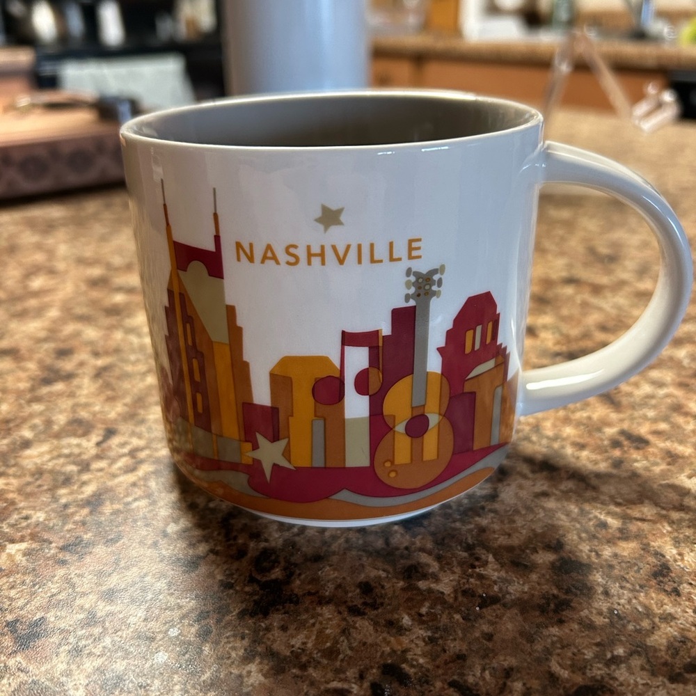 Nashville “You Are Here” Starbucks Mug